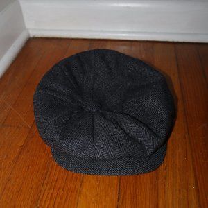 vintage newsboy cap